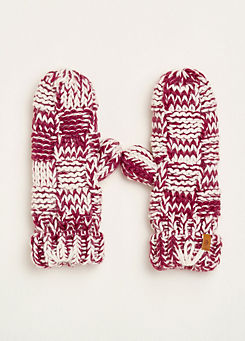 Fan Knitted Gloves by Brakeburn
