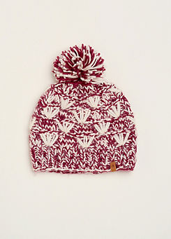 Fan Knitted Hat by Brakeburn