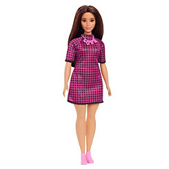 Fashionista Doll - Tartan Dress by Barbie