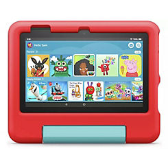 Fire 7 Kids Tablet for Ages 3-7, 7 in 16GB - Red (2022) by Amazon