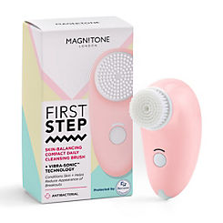First Step Compact Cleansing Brush by Magnitone - Pink