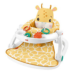 Fisher-Price Sit Me Up Baby Floor Seat- Tray Giraffe