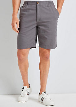 Flat Front Comfort Shorts by Cotton Traders