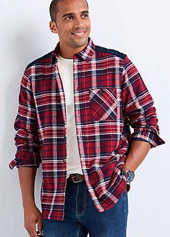 Fleece-Lined Shirt by Cotton Traders