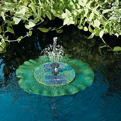 Floating Lily Fountain by Smart Garden