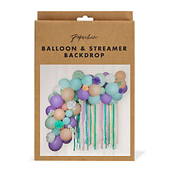 Floral Balloon Arch Steamers by Paperchase