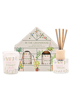 Floral Candle & Diffuser Set by The Cottage Garden