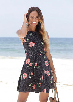 Floral Print Dress by beachtime