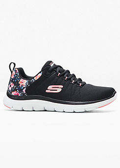 Floral Print Lace-Up Trainers by Skechers