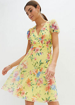 Floral Print Tea Dress by bonprix