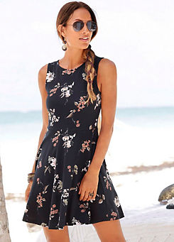 Floral Summer Dress by beachtime