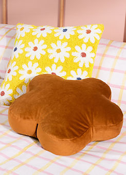 Flower Ready Reversible 45 x 45 cm Cushion by Heya Home