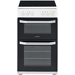Freestanding Cooker - HD5V92KCW by Hotpoint