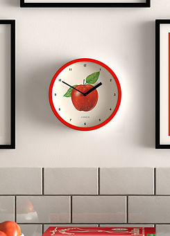 Fruit Dial Wall Clock  by Jones Clocks