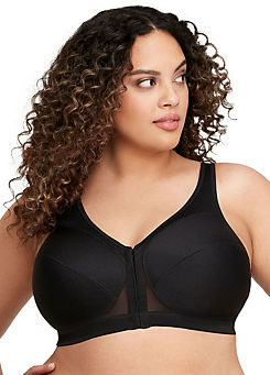 Full Figure Plus Size MagicLift Front Close Posture Back Support Bra by Glamorise
