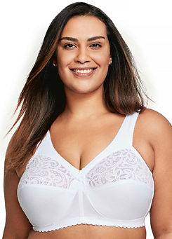 Full Figure Plus Size MagicLift Original Wirefree Support Bra by Glamorise
