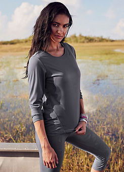 Functional Long Sleeve Top by active by LASCANA