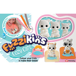 Fuzzikins Cozy Cats Craft & Play Set by Playmonster
