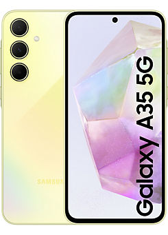 Galaxy A35 5G 128GB Mobile Phone - Awesome Lemon by Samsung