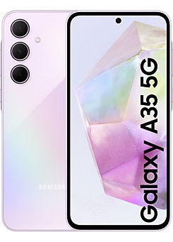 Galaxy A35 5G 128GB Mobile Phone - Awesome Lilac by Samsung