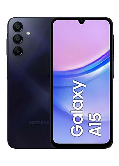 Galaxy SIM Free A15 128GB Mobile Phone - Black by Samsung