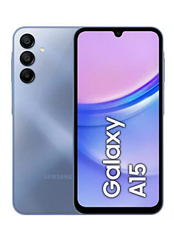 Galaxy SIM Free A15 128GB Mobile Phone - Blue by Samsung