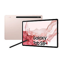 Galaxy Tab S8+ 12.4’’ 5G 128GB - Pink Gold by Samsung