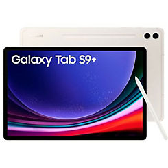 Galaxy Tab S9+ 12.4 in WiFi Tablet 256GB - Beige by Samsung