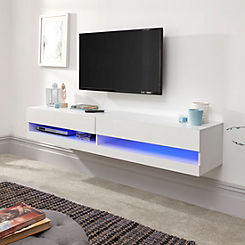 Galicia Wall TV Unit with LED Downlight by GFW