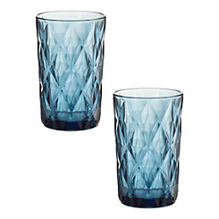 Gemstone Set of 2 Hiball Glasses by Ravenhead
