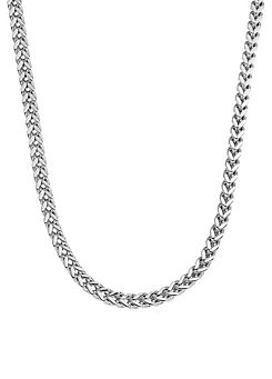 Gents 5mm Thick 20 inch  Franco Steel Chain by For You Collection
