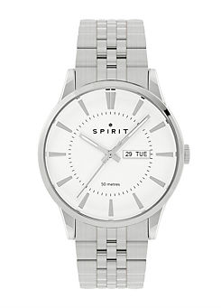 Gents Core Silver Bracelet Watch by Spirit