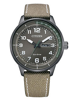 Gents Eco-Drive Strap Watch by Citizen