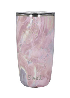 Geode Rose Stainless Steel 530ml Tumbler by S’well