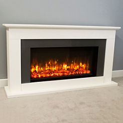 Georgia Electric Fire Suite by Suncrest