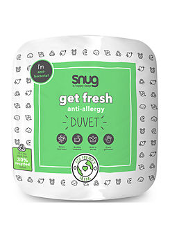 Get Fresh Anti Allergy 10.5 Tog Duvet by Snug