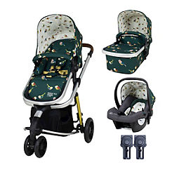 Giggle 3 in 1 i-Size Bundle with Cars Seat by Cosatto