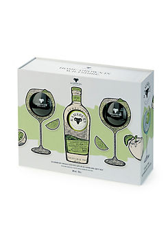 Gin 70Cl Gift Pack with 2 X Copa Balloon Glasses by Ramsbury