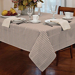 Gingham Check Tablecloth by Alan Symonds