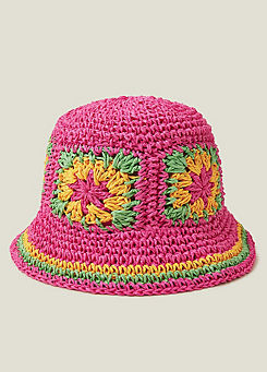 Girls Crochet Packable Hat by Angels