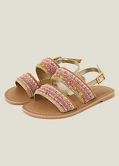 Girls Embellished Strap Sandals by Accessorize