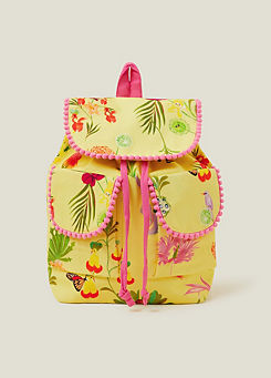 Girls Floral Backpack by Accessorize