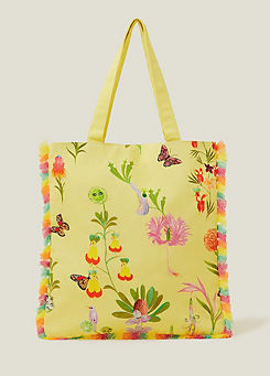 Girls Floral Print Shopper Bag by Accessorize