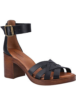 Giselle Black Sandals by Hush Puppies