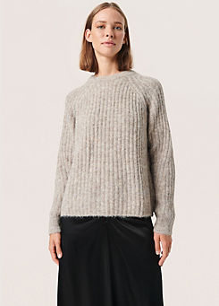 Glenda Rib Knit Pullover by Soaked in Luxury