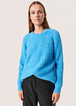 Glenda Rib Knit Pullover by Soaked in Luxury