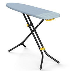 Glide Ironing Board with Compact Legs Grey/Yellow by Joseph Joseph