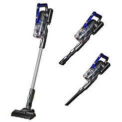 Glide Pro Plus Cordless Stick Vacuum RHHS4101 - Grey & Blue by Russell Hobbs