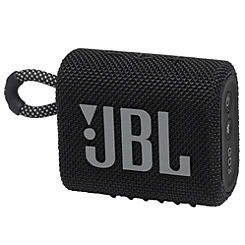 Go 3 Portable Waterproof Speaker- Black by JBL