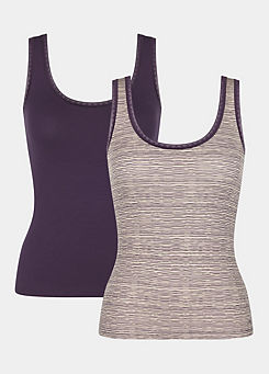 Go Pack of 2 Tank Tops by Sloggi